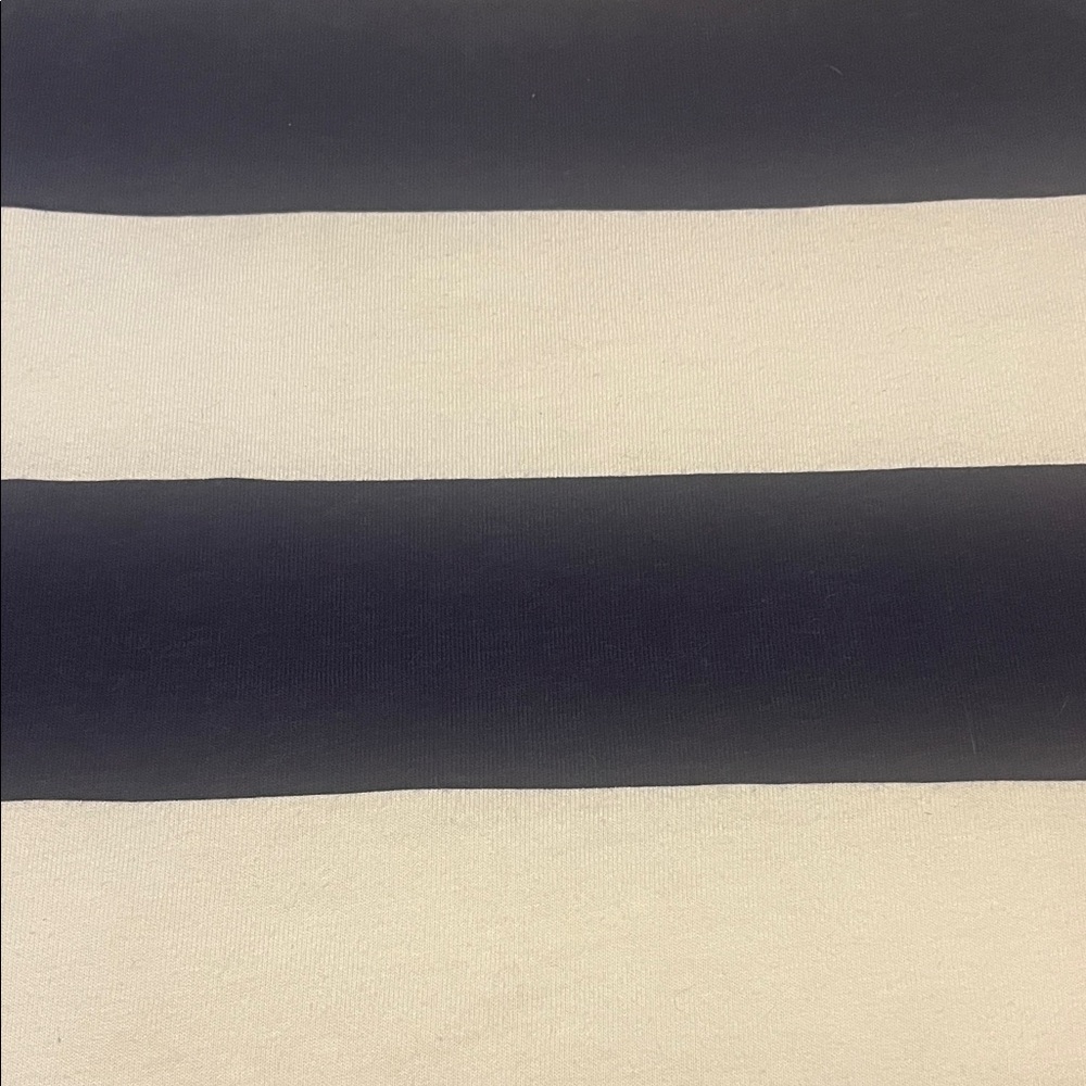 Mango Navy and Cream Striped Women’s Top
